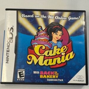 Cake Mania Back to the Bakery Nintendo DS